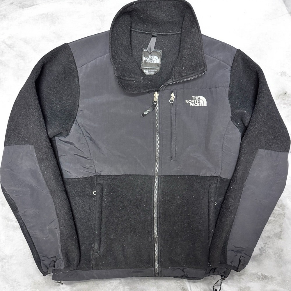 The North Face Women's Black Denali Fleece Jacket Full Zip Size M